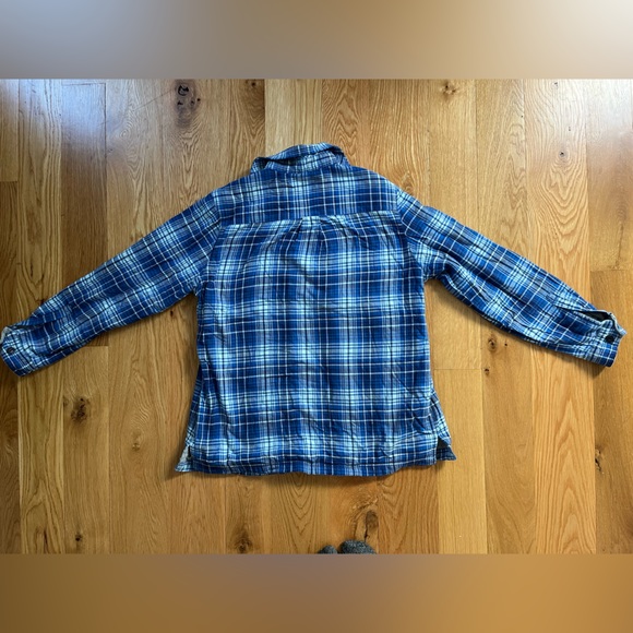LLBean Fleece Lined Flannel Shirt - Picture 2 of 3